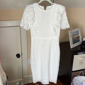 Timeless Combinations White Eyelet Dress
SMALL / White